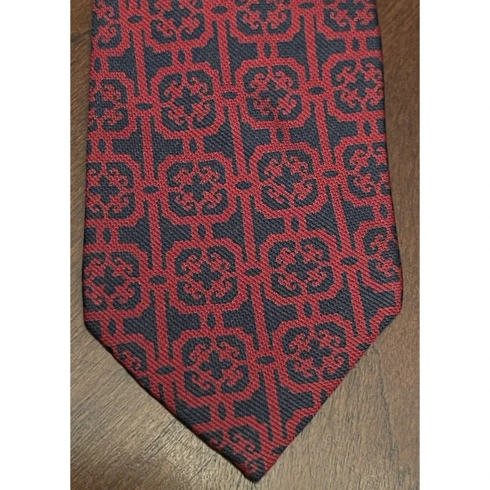 Galerias Preciados 100% Silk Men’s Neck Tie - Picture 6 of 9
